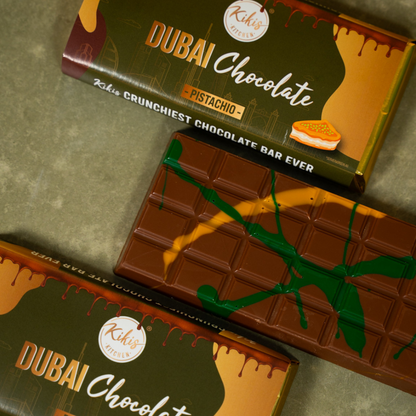 Kikis Dubai Chocolate - PISTACHIO (Dubai Schokolade) 🍫 VORBESTELLUNG VERSAND AB 05.02.25 -  von Kikis Kitchen - Nur €14.90! Bestelle jetzt Kikis Kitchen