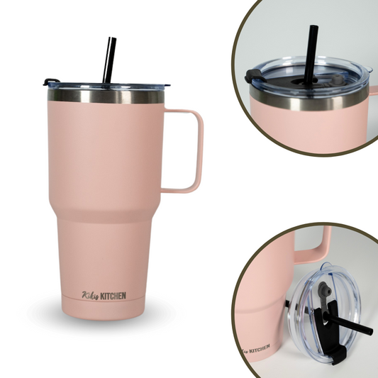 Kikis Cup - Thermobecher - Rosa -  von Kikis Kitchen - Nur €24.90! Bestelle jetzt Kikis Kitchen