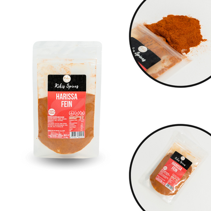 Kikis Harissa fein - scharfe Gewürzmischung -  von Kikis Kitchen - Nur €3.90! Bestelle jetzt Kikis Kitchen