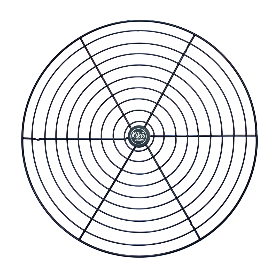 Kikis Auskühlgitter rund - BLACK EDITION