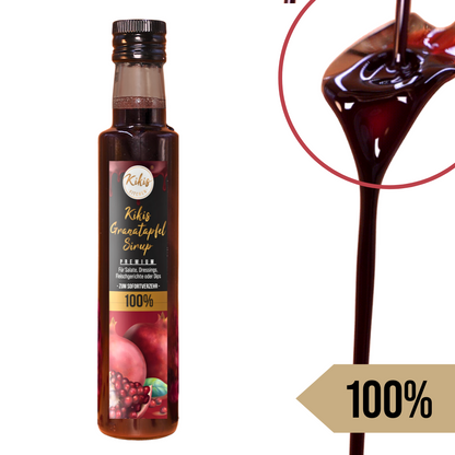 Kikis Granatapfelsirup 100% - Premium -  von Kikis Kitchen - Nur €7.90! Bestelle jetzt Kikis Kitchen