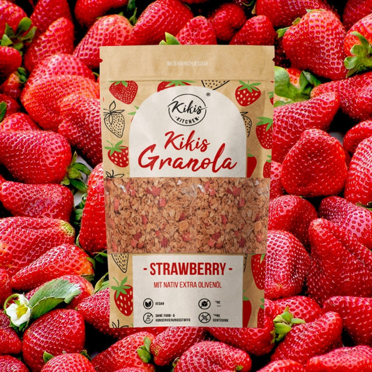 Kikis Granola - Strawberry -  von Kikis Kitchen - Nur €5.50! Bestelle jetzt Kikis Kitchen