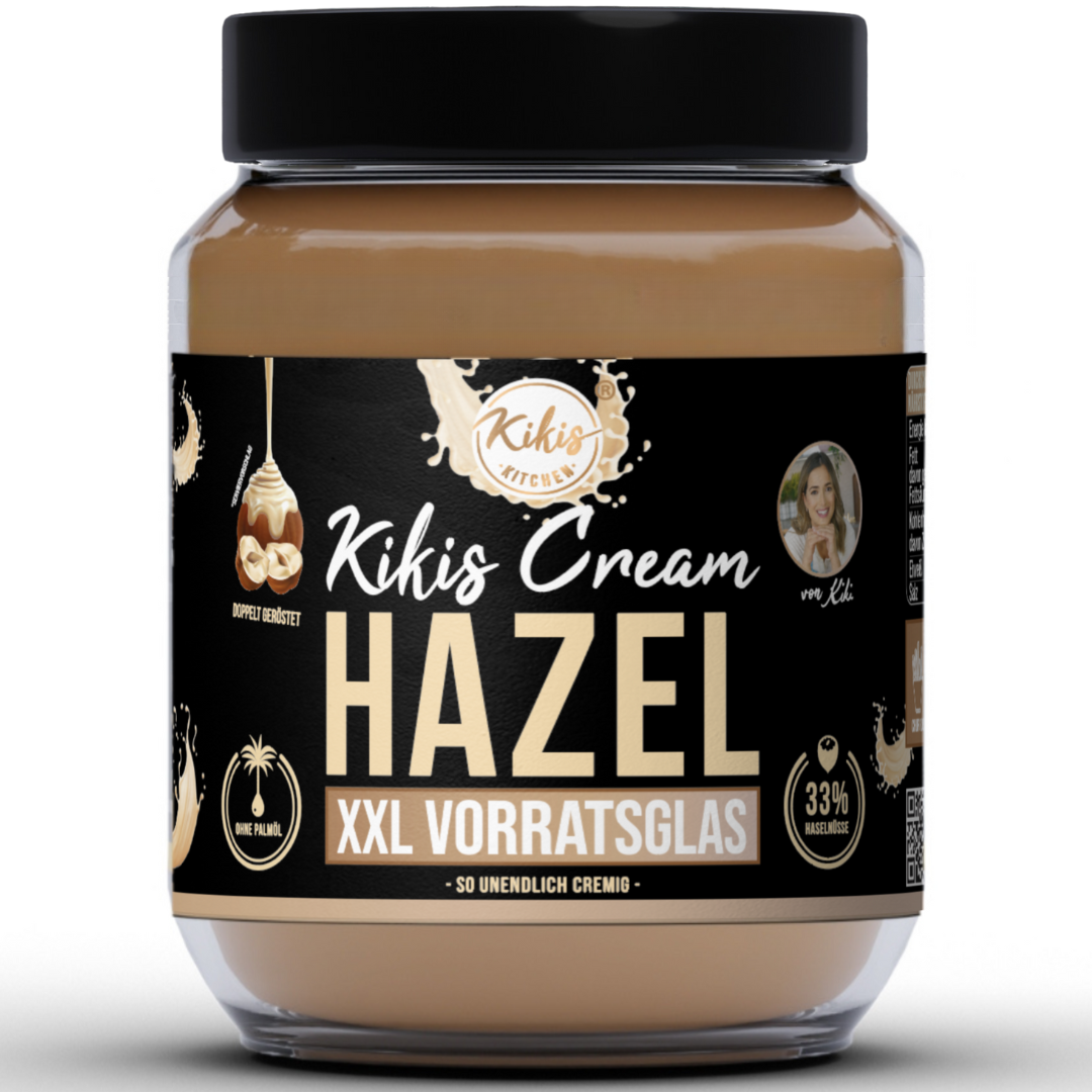 Kikis Cream HAZEL XXL 900g - Haselnusscreme -  von Kikis Kitchen - Nur €12.99! Bestelle jetzt Kikis Kitchen