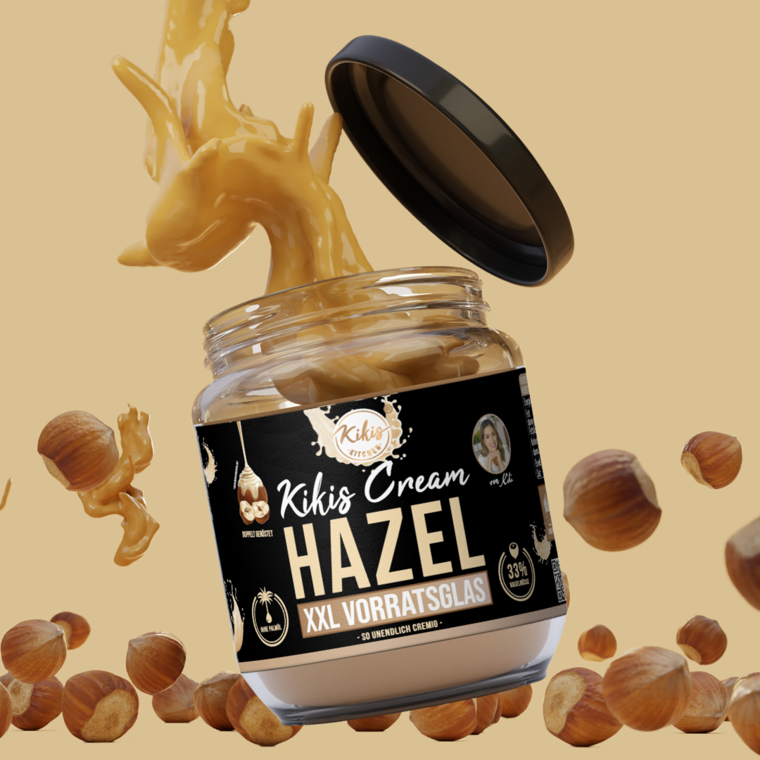 Kikis Cream HAZEL XXL 900g - Haselnusscreme -  von Kikis Kitchen - Nur €12.99! Bestelle jetzt Kikis Kitchen