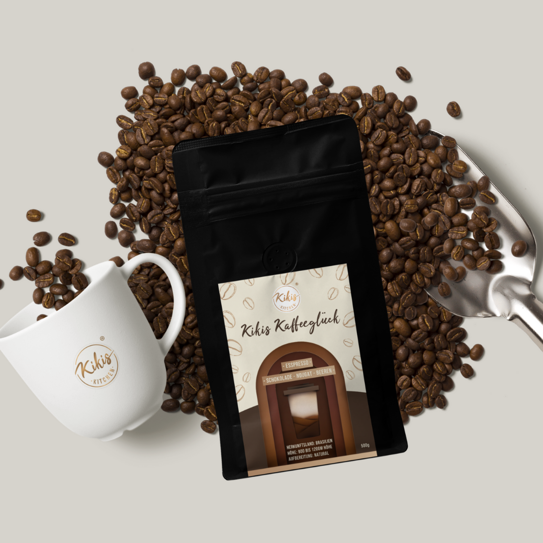 Kikis Kaffeeglück - Espressobohnen 500g -  von Kikis Kitchen - Nur €10.90! Bestelle jetzt Kikis Kitchen