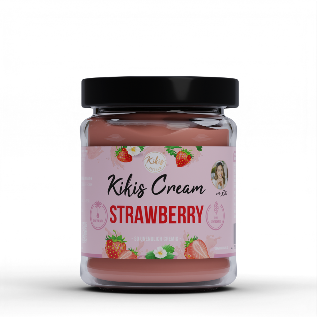 Kikis Cream STRAWBERRY - Erdbeercreme -  von Kikis Kitchen - Nur €3.99! Bestelle jetzt Kikis Kitchen