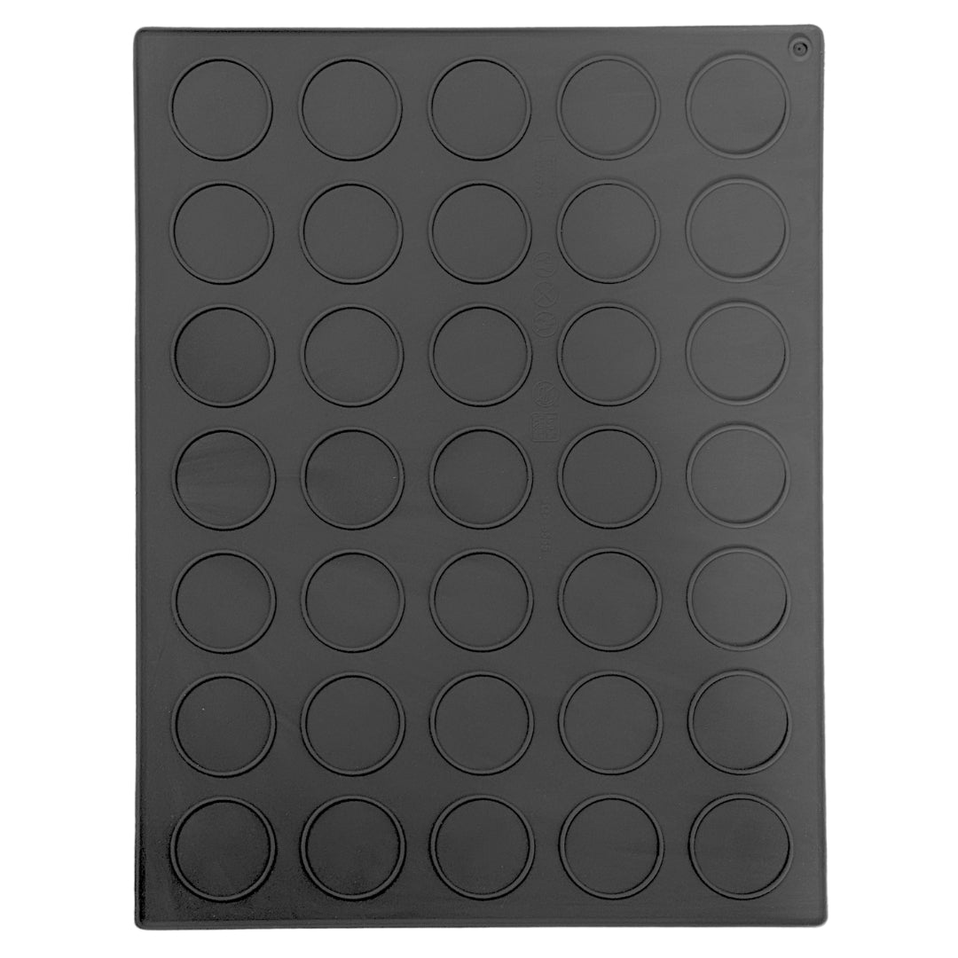 Kikis Silikon Macaronmatte - schwarz -  von Kikis Kitchen - Nur €14.90! Bestelle jetzt Kikis Kitchen