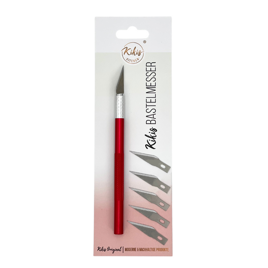 Neu: Kikis Bastelmesser inkl. 5 Ersatzklingen -  von Kikis Kitchen - Nur €5.90! Bestelle jetzt Kikis Kitchen